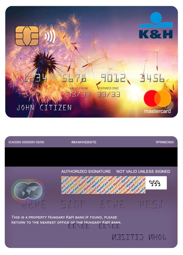 Hungary K&H mastercard